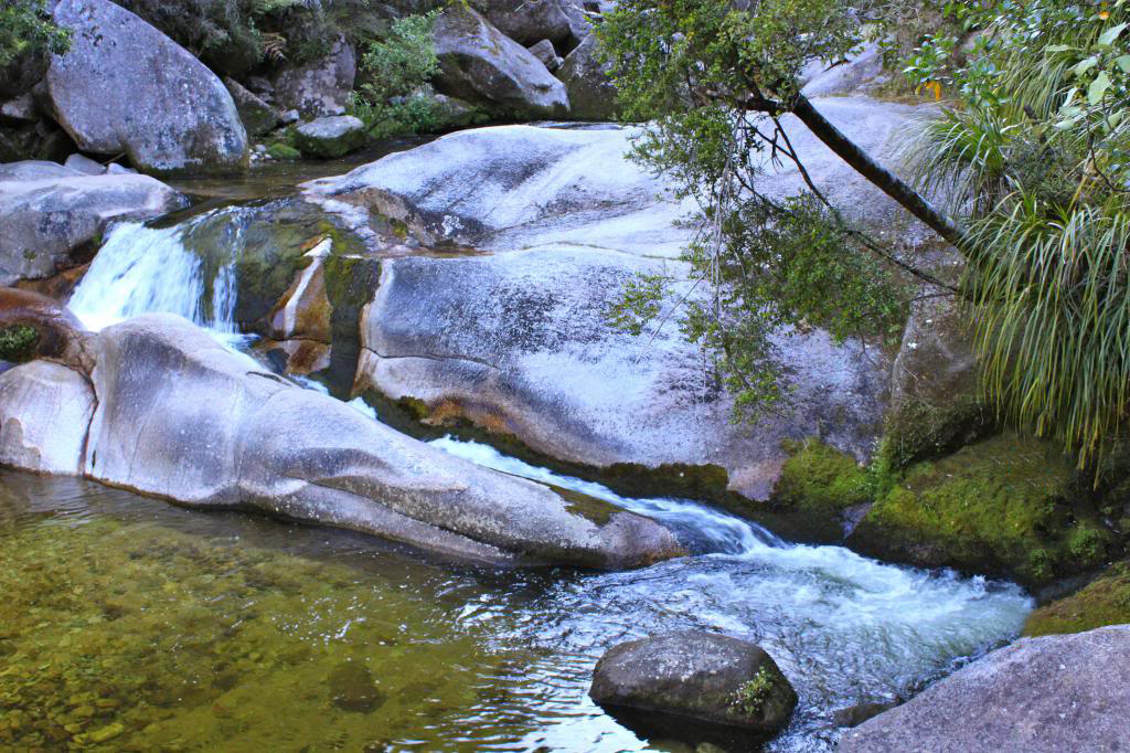 Water Slide at Cleopatra's Pool, Abel Tasman