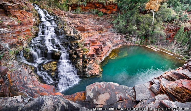 karijini swimming hole