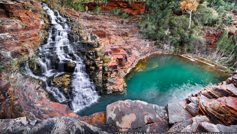 karijini swimming hole