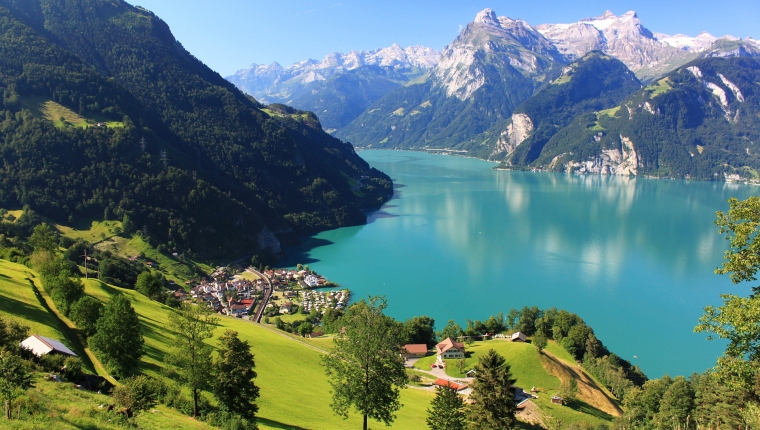 Lake Lucerne near Morschach