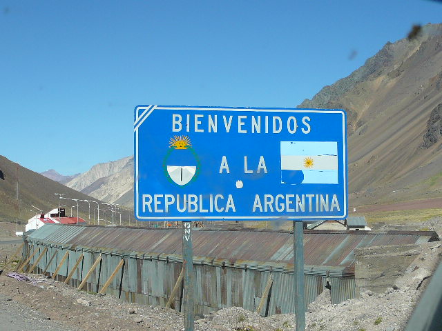 Border Crossing Sign