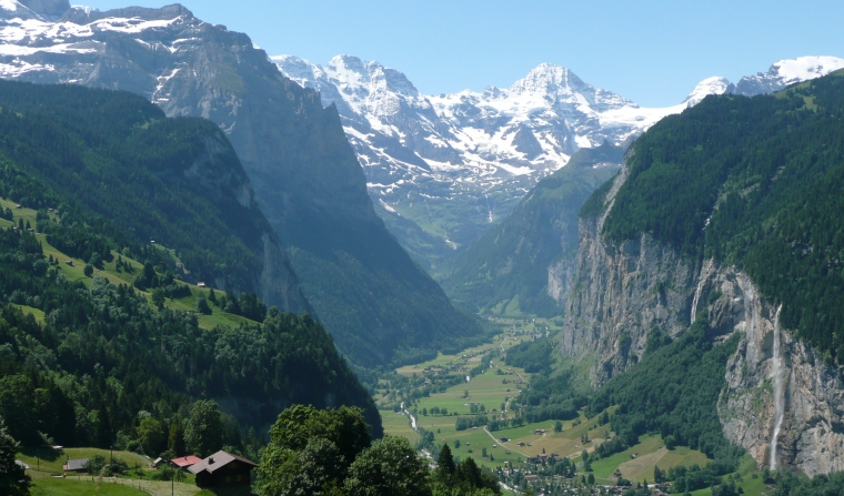 Lauterbrunnen Valley Wengen Jungfrau