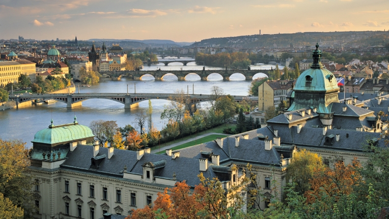 Bridges in Prague, Czech Republic