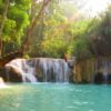 Rope Swing, Kuang SI Falls