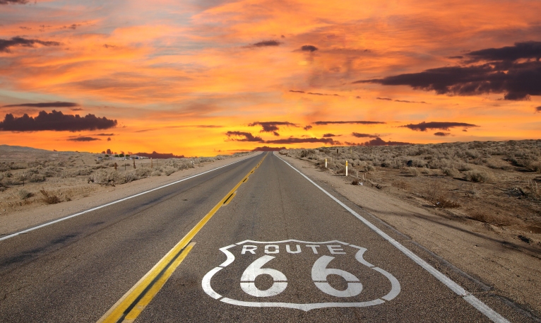 Route 66 road