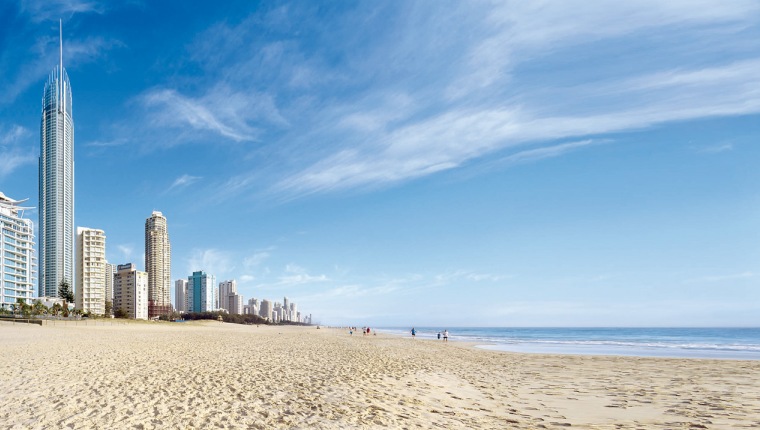 Surfers Paradise Beach Gold Coast