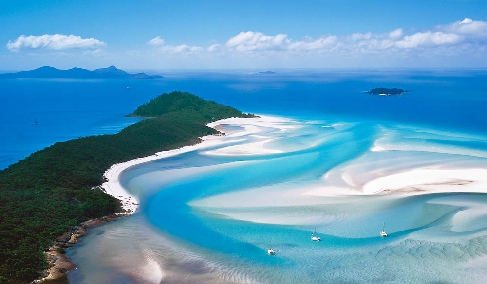 Whitehaven Beach in The Whitsundays